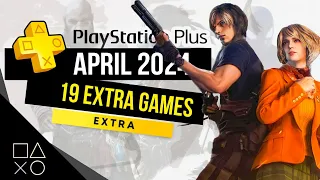 PlayStation Plus Extra April 2024 Games | PS Plus Extra April 2024