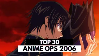 Top 30 Anime Openings of 2006