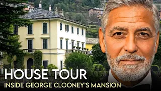 George Clooney | House Tour | $3 Million Studio City Mansion & More