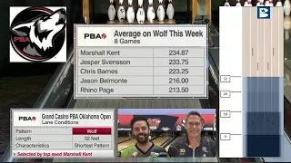 PBA Bowling Oklahoma Open Semi finals 07 01 2017 HD chris barnes and jason belmonte 3