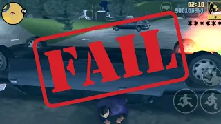 THE MOST UNFORTUNATE FAIL ON GTA 3.