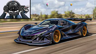 Apollo Intensa Emozione - Forza Horizon 5 (Steering Wheel + Shifter) Thrustmaster T300 Gameplay