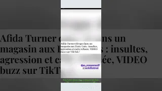 AFIDA TURNER DÉRAPE DANS UN MAGASIN AUX ÉTATS-UNIS : INSULTES, AGRESSION ET CARTE REFUSÉE