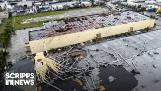 Tornado, atmospheric river leaves path of destruction in California