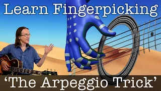 Learn Fingerpicking with the Arpeggio Trick