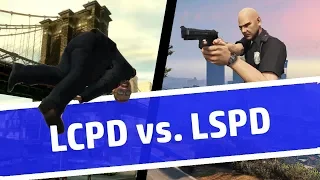 LCPD vs LSPD | GTA Machinima