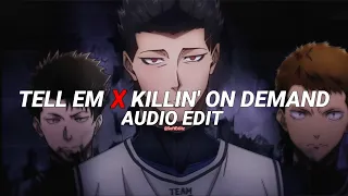 tell em x killin' on demand - play boi carti, cochise type beat [edit audio]