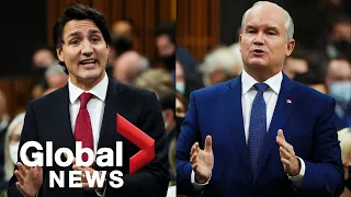 Trudeau faces questions on BC floods, inflation as Parliament returns | FULL