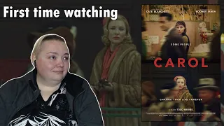 Carol | 2015 | First time watching | DRAMA MOVIE REACTION