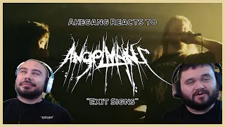 HOW DO THEY DO THAT?!! - AngelMaker - "Exit Signs" - AHEGANG MV REACTS