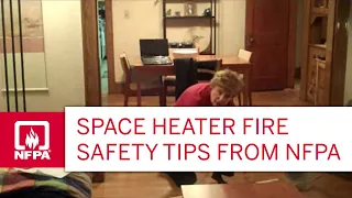 Space Heater Fire Safety Tips from NFPA