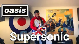 Oasis - Supersonic (Guitar Cover) Epiphone Sheraton Union Jack