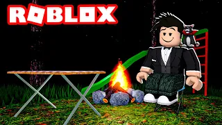 ACAMPAMENTO NO ESCURO | Roblox - Backpacking