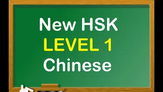 New HSK 1 Basic Chinese Words | HSK 1 Flashcards in 1 Hour | 500 Words