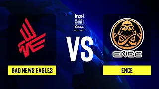 Bad News Eagles vs. ENCE - Map 1 [Mirage] - IEM Brazil 2023 Europe CQ - Lower bracket