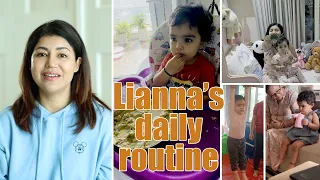 Lianna (2years old ) day routine | HINDI | WITH ENGLISH SUBTITLES | Debina Decodes |