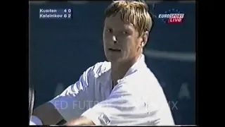 GUSTAVO KUERTEN VS YEVGENY KAFELNIKOV US OPEN QF 2001 HIGHLIGHTS