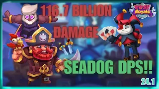 116.7 B DMG | Seadog [DPS]  (6853%) Vs. Spirit Master (4480%) | PvP | Rush Royale