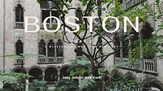 NYC to Boston Travel Vlog 2 | Isabella Stewart Gardner Museum, Newbury St, Brewery, Shojo, etc.