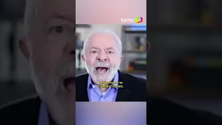 Lula diz que suposto pedido de ajuda de Bolsonaro a Biden é 'se humilhar demais' #Shorts