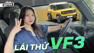 Lái thử Vinfast VF3 bản demo: chị em đi chợ là hợp lý, còn đi xa thì…