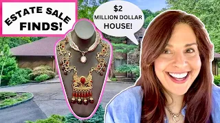 This $2 Million Dollar House Is A Treasure Trove! Thrift With Me!