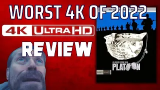 THE WORST 4K BLU-RAY OF 2022 | PLATOON (1986) 4K ULTRA HD BLU-RAY | 4K REVIEW