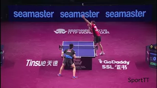 Hugo Calderano vs Tomokazu Harimoto [ Qatar Open 2018 ]