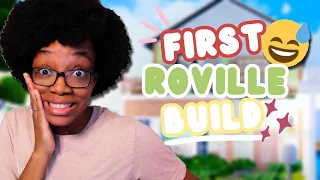Building a house in Roville aka Bloxburg 2 for the first time! - watch me struggle 😅 (Roblox)
