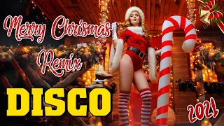 DISCO Christmas Disco Song MegaMix II Non stop Christmas Songs Medley Disco Remix #10