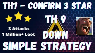 Th7 hog attack strategy - TH9 Down ✓ - Amazing & Simple Strategy