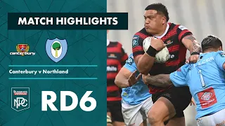 Bunnings NPC 2022 | Round 6 Highlights | Canterbury v Northland