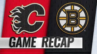 DeBrusk's goals lift Bruins past Flames in Beijing