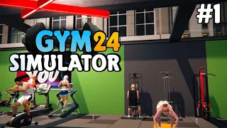 I OPENED MY OWN GYM in GYM SIMULATOR 24 | GYM SIMULATOR 24 | MUST WATCH #GYMSIMULATOR24