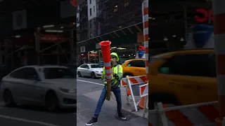 Traffic Cone Sax Man - Smoke Stack