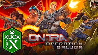 Contra Operation Galuga Xbox Series X Gameplay [Optimized]