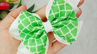 Bigger Hair Bows tutorial - Ribbon Bow DIY