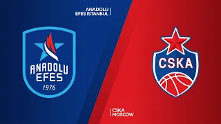 Anadolu Efes Istanbul - CSKA Moscow Highlights | Turkish Airlines EuroLeague, RS Round 28