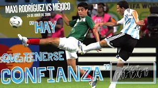 Goles en contexto - Maxi Rodríguez vs México (2006)