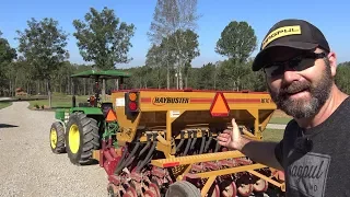 HOW DOES A NO TILL SEED DRILL WORK..SEEDING NEW PASTURE TIPS, IDEAS AND THOUGHTS