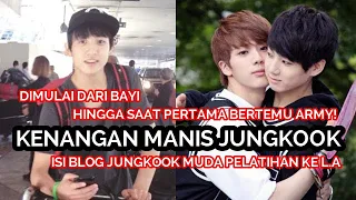 KENANGAN MANIS DARI PERJALANAN JEON JUNGKOOK SEBELUM DEBUT HINGGA BERTEMU ARMY !