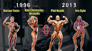 ALL MR.  & MS.  OLYMPIA WINNERS (1980-2022)