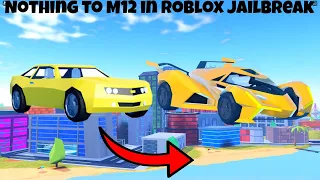 Nothing to M12 Molten in Roblox Jailbreak part one