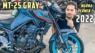 YESS ‼️ SANG PREDATOR DATANG 😱 | REVIEW NEW MT25 2022 DARK GRAY | ASLINYA GANTENG PARAH ‼️🔥