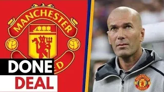 🚨OFFICIAL DONE DEAL ✅ MANCHESTER UNITED NEW COACH ZINEDINE ZIDANE CONFIRM TODAY | MAN UTD NEWS