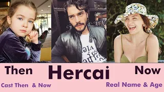 Hercai Cast Then And Now | Turkish Drama || Akın Akınözü & Ebru Şahin
