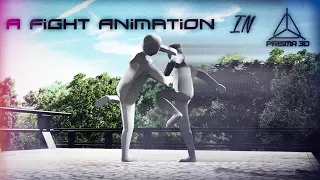 A Prisma3D fight animation