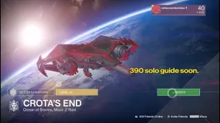 How to solo crota end Hard mode 2021 easy guide