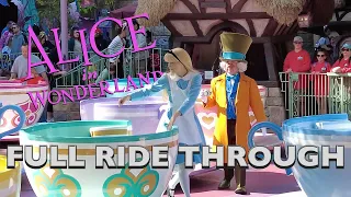 Alice in Wonderland Ride-Through | Enchanting 4K Journey | Disneyland | Parks Plus