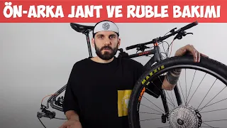 Bisiklet bakımı / Ön ve arka jant - ruble temizliği